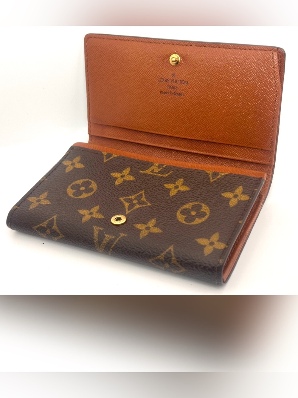Louis Vuitton Monogram Tresor Wallet in very good condition CA0928 - Picture 3 of 16